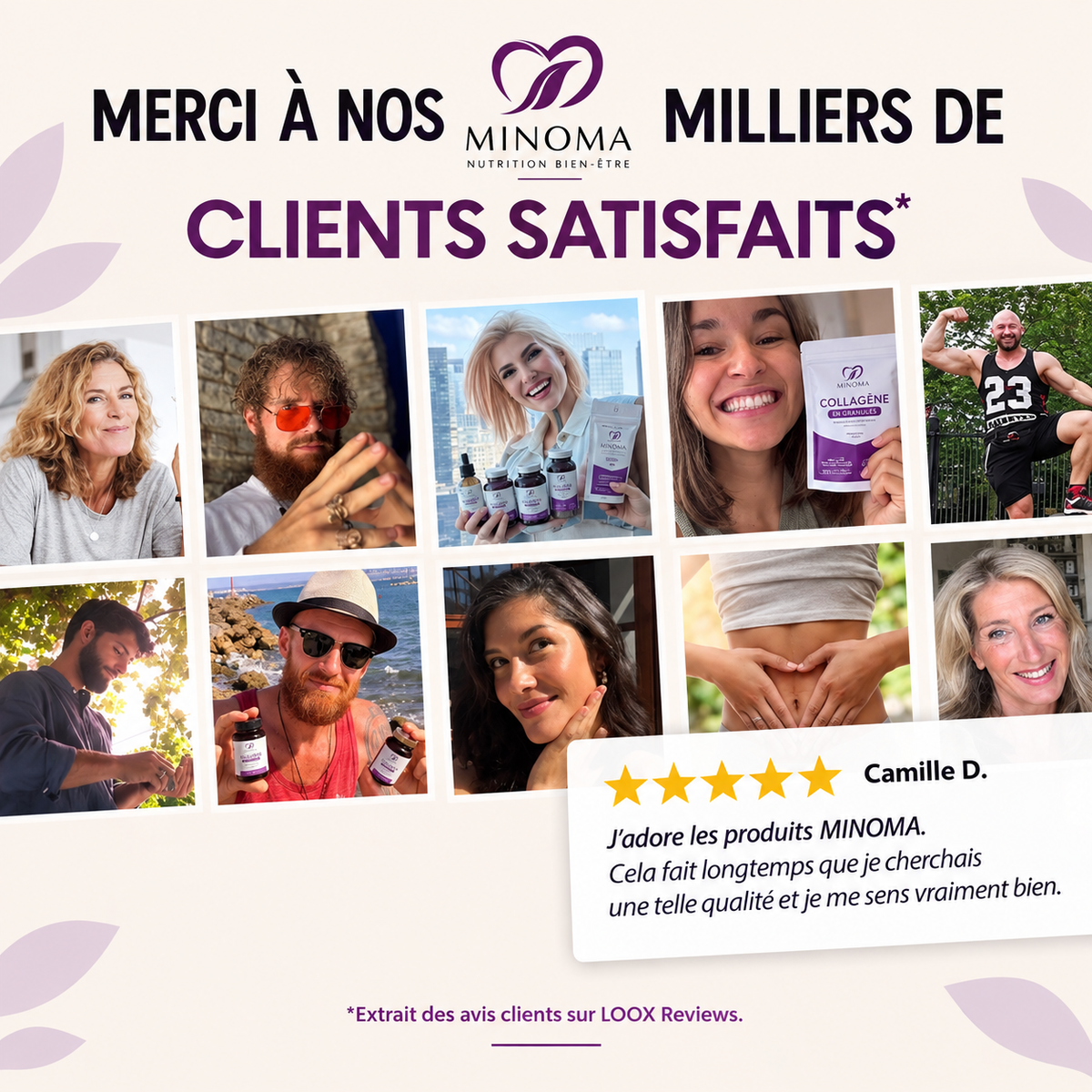 Collagène Hydrolysé en Granulés MINOMA