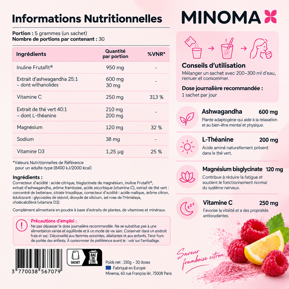 MINOMA® – Gestion du Cortisol
