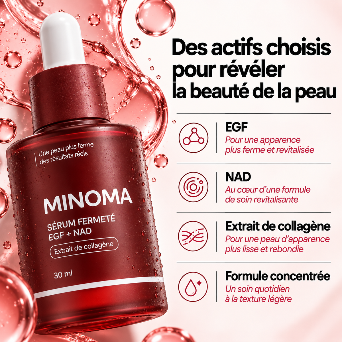 Sérum MINOMA EGF + NAD