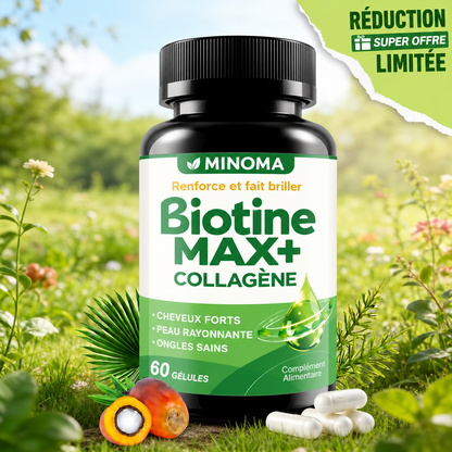 Biotine MAX+ & Collagène