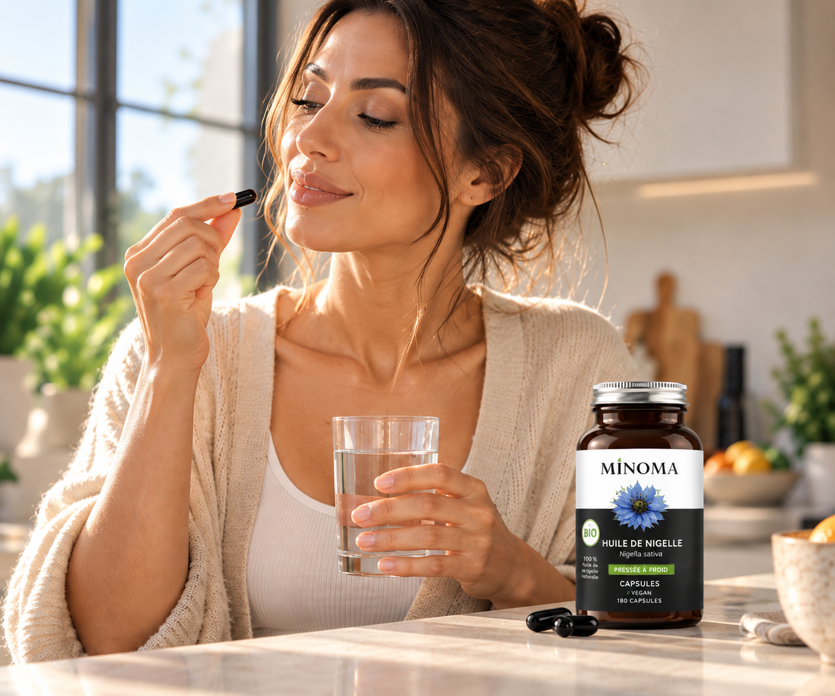 MINOMA™ – Huile de Nigelle Bio